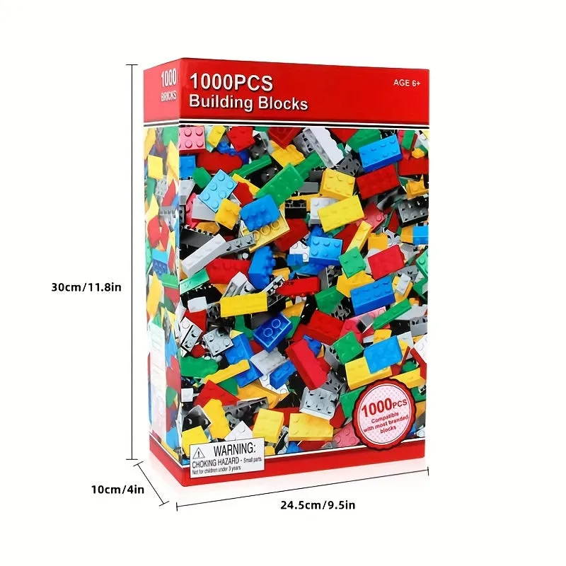 1000 pezzi compatibili fai da te creativi set di giocattoli giocattoli educativi, Halloween/Giorno del Ringraziamento/regalo di 