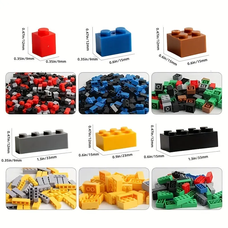 1000 pezzi compatibili fai da te creativi set di giocattoli giocattoli educativi, Halloween/Giorno del Ringraziamento/regalo di 