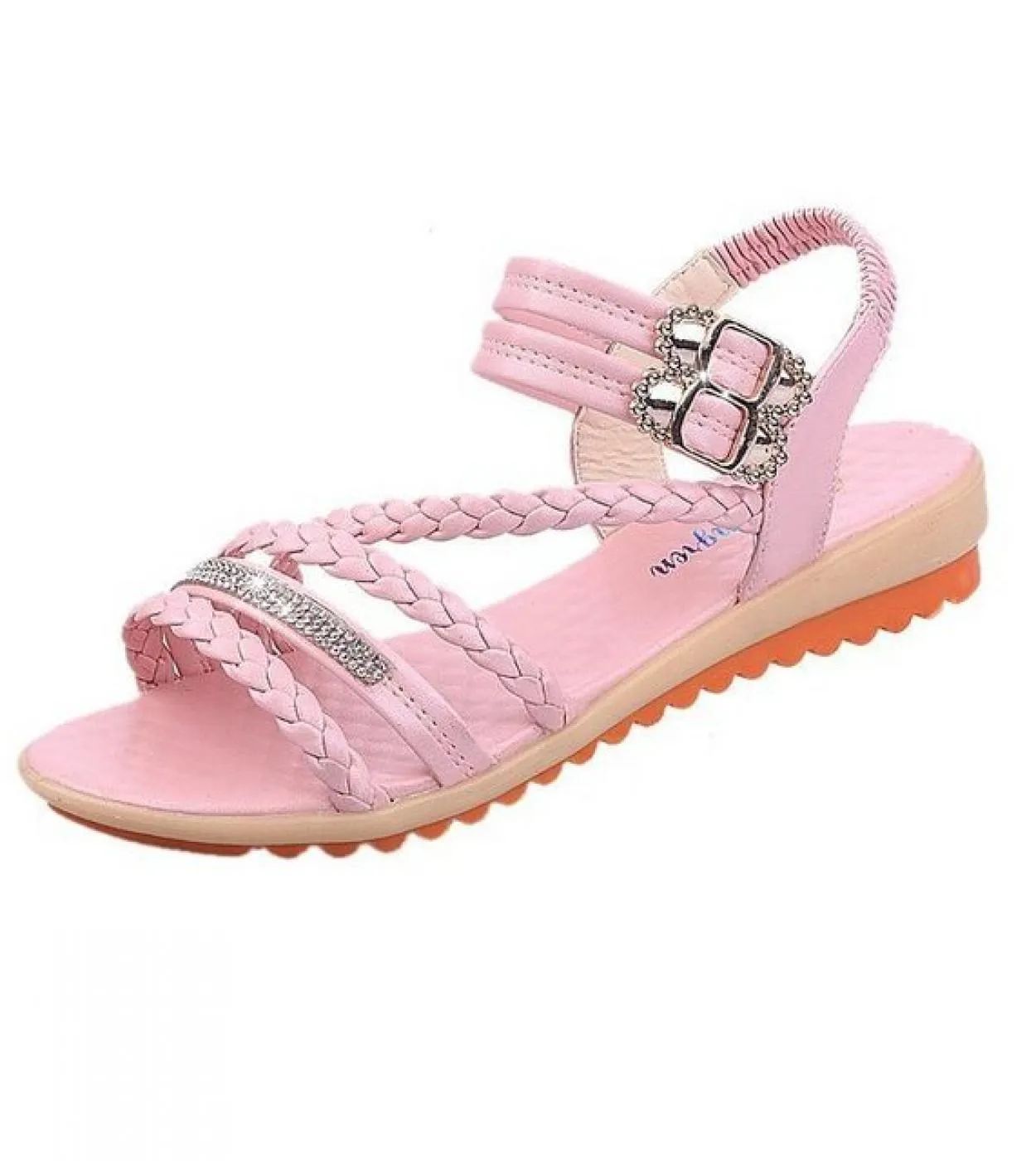 2022 New Fashion Summer Scarpe con tacco piatto Scarpe da spiaggia casual piatte Sandali da esterno Scarpe comfort leggere da do