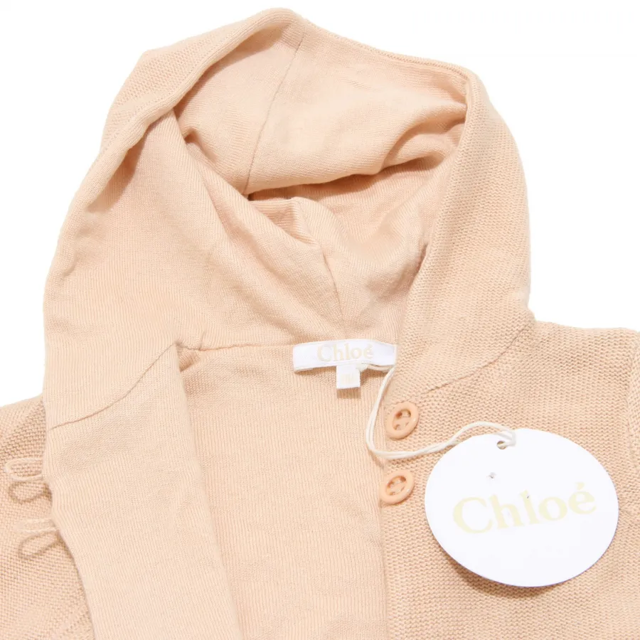 5504I cardigan bimba CHLOE' seta cachemire maglie jumpers kids