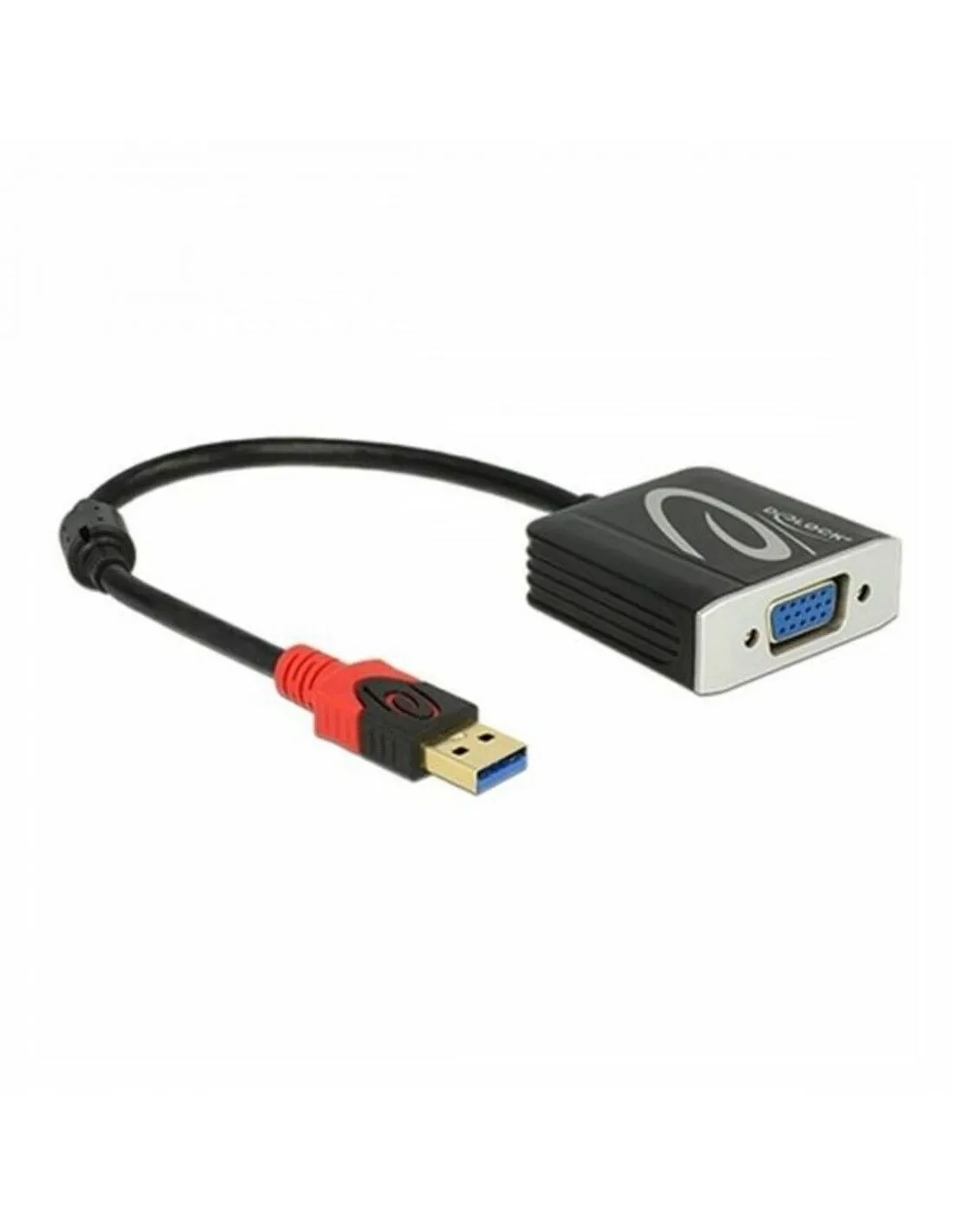 Adattatore USB 3.0 con VGA DELOCK 62738 20 cm Nero