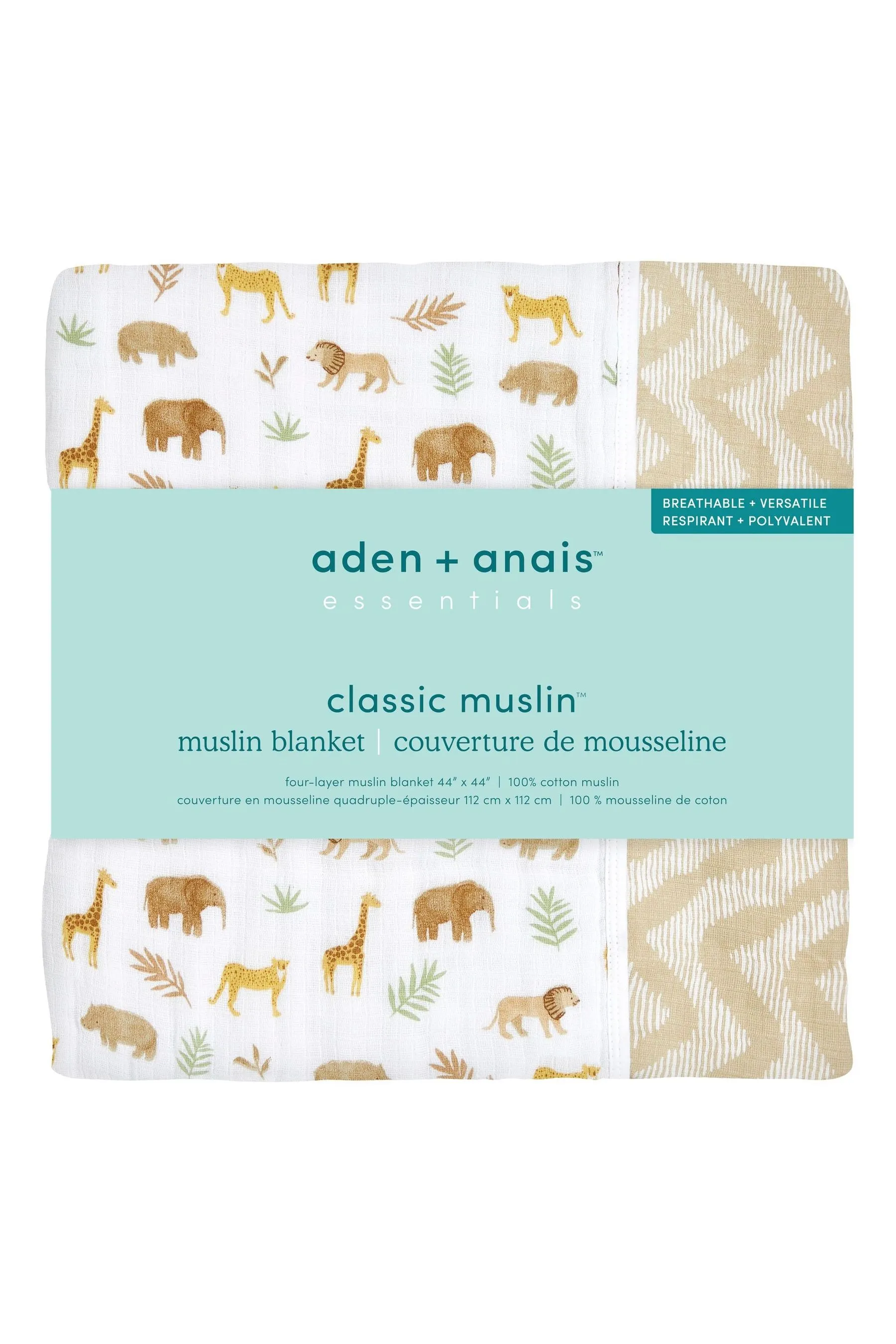 Aden + Anais Essentials 100% Coperta in Mussola di Cotone    
