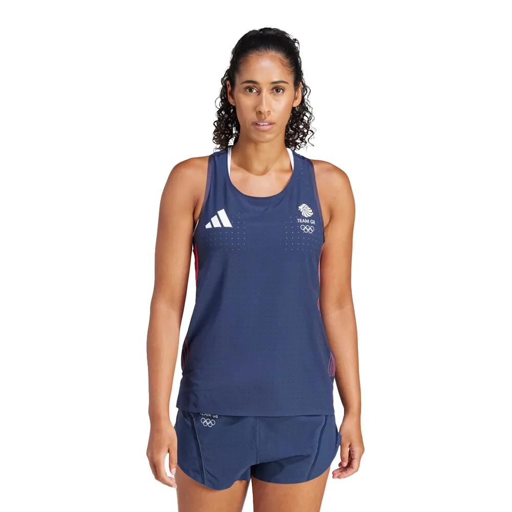 adidas Adizero Team GB per donna Running Gilet - AW24