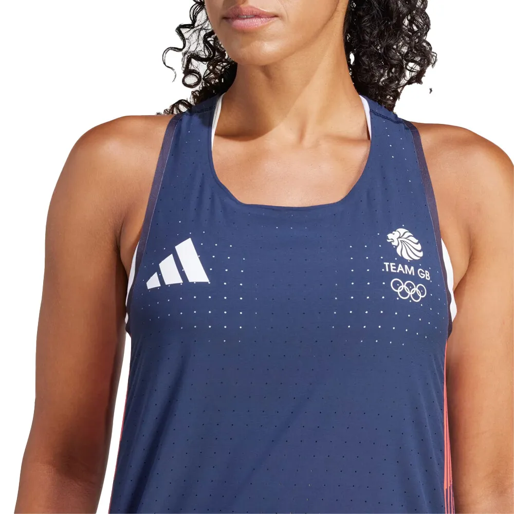 adidas Adizero Team GB per donna Running Gilet - AW24