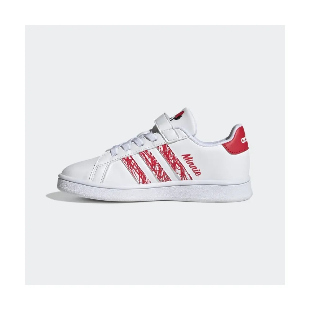 ADIDAS GRANDCOURT DISNEY - SCARPE - BAMBINA - BIANCO-ROSSO - GZ3318