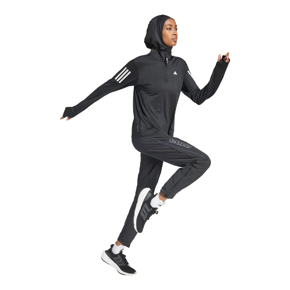 adidas Own The Run Mezza cerniera per donna Top - SS24