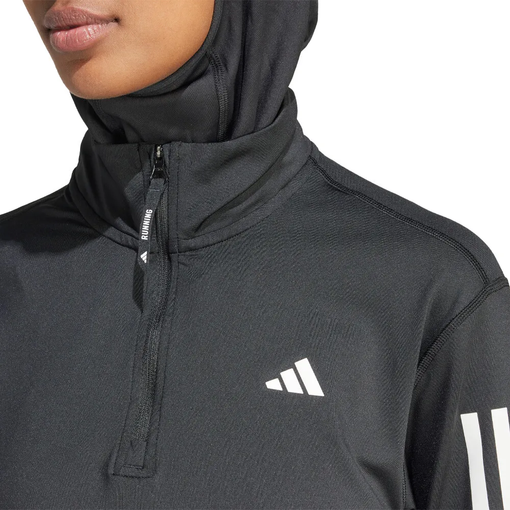 adidas Own The Run Mezza cerniera per donna Top - SS24