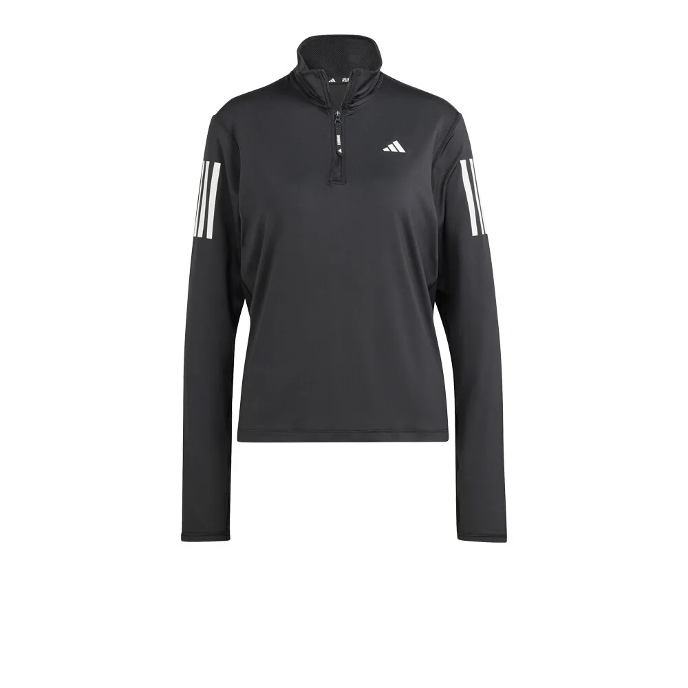 adidas Own The Run Mezza cerniera per donna Top - SS24