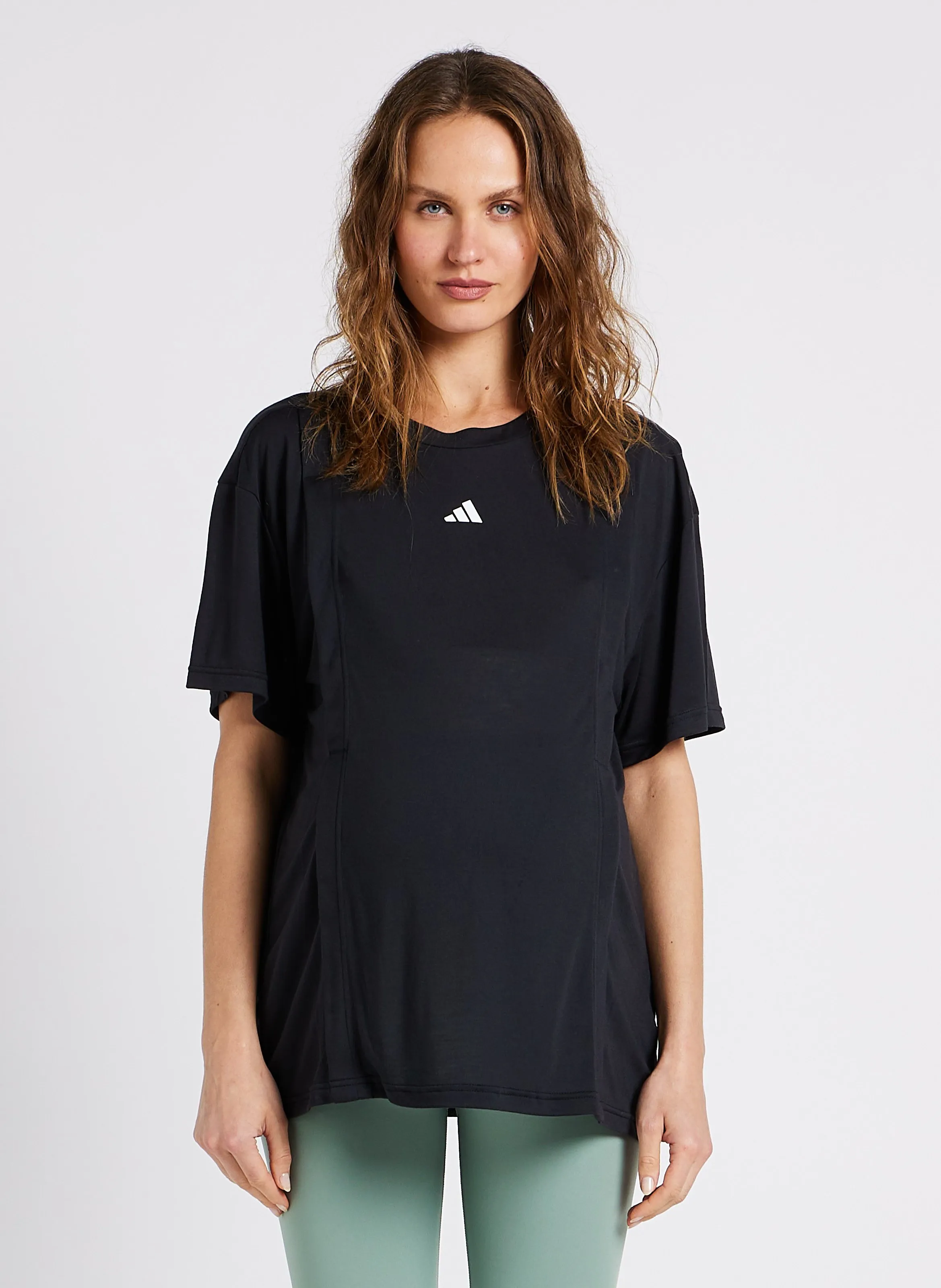  ADIDAS   TR-ES MAT T - T-shirt premaman | Nero