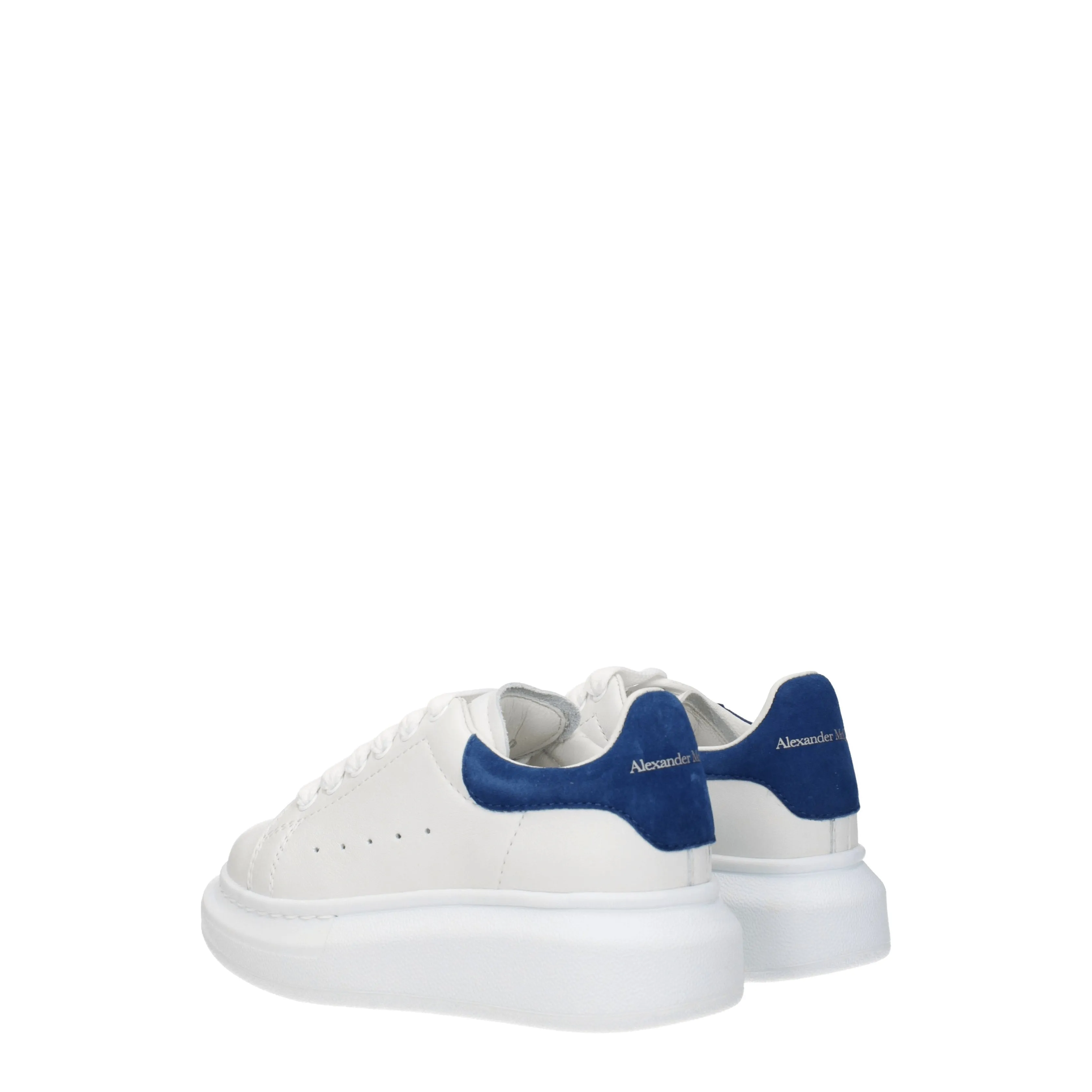 Alexander McQueen Idee regalo Sneakers kids Uomo Pelle Bianco/Blu