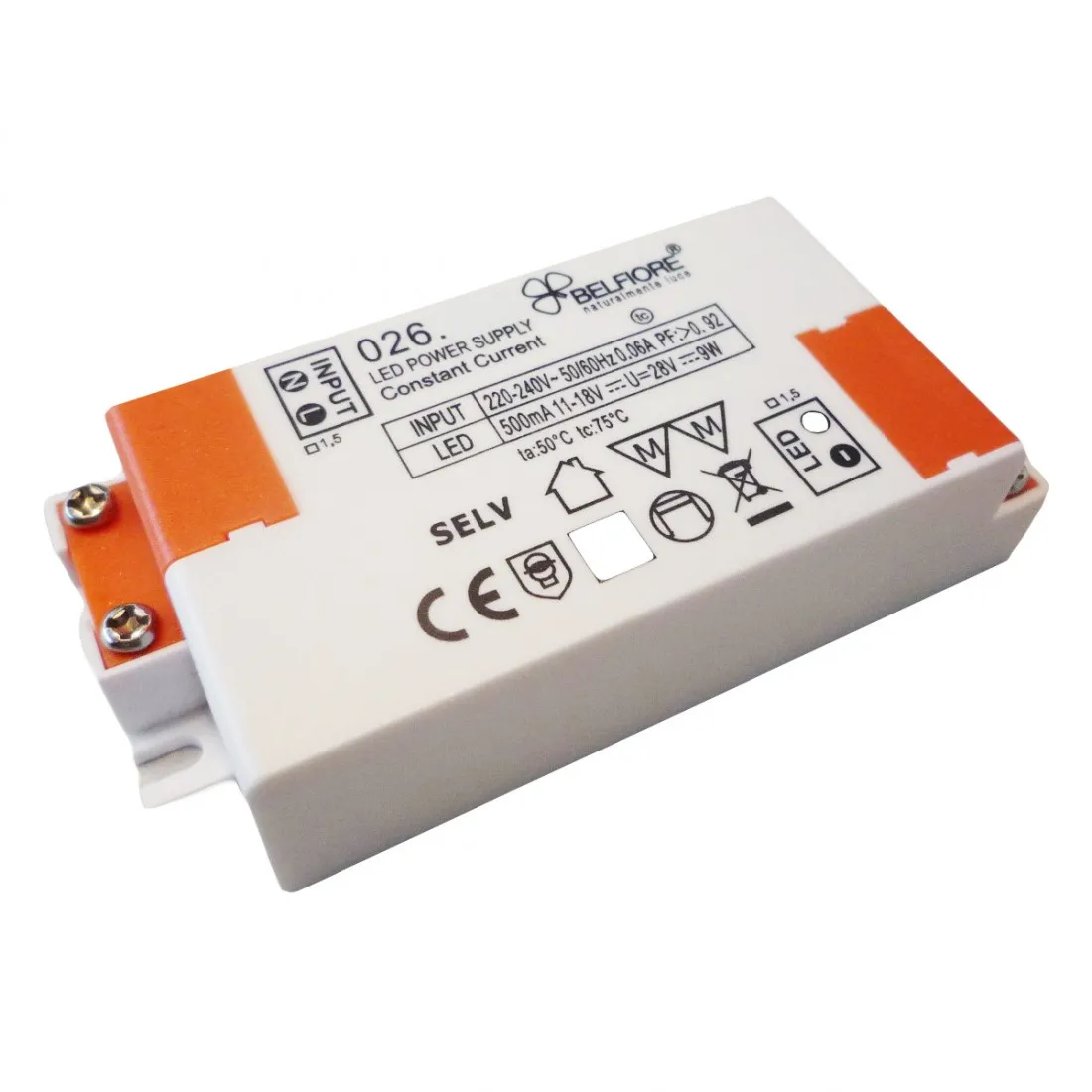 Alimentatore Belfiore 9010 HITE 026.258 026.259 026.260 4058.3001trasformatore driver 24V