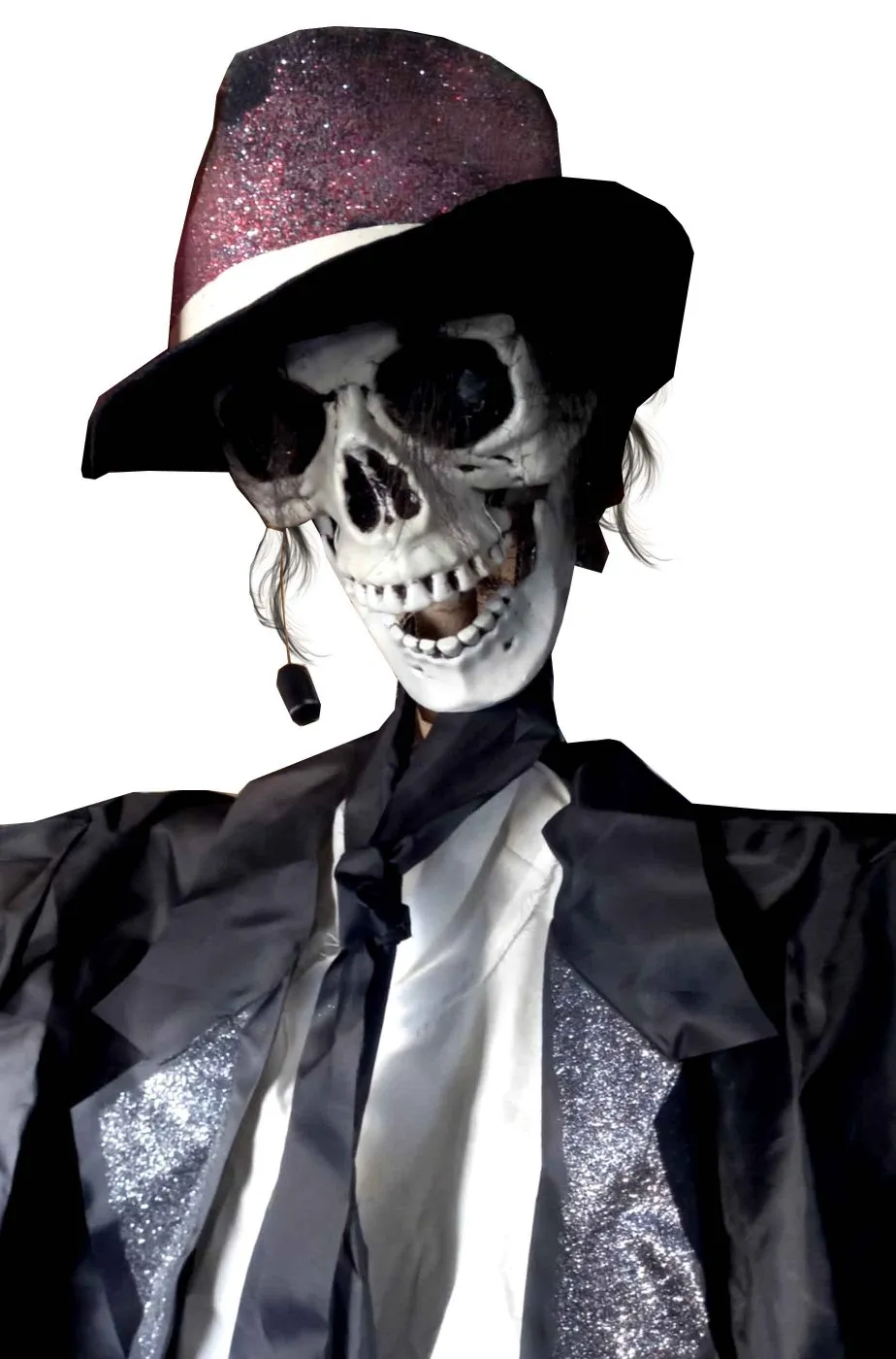 Allestimento Decorazione Halloween da appendere cantante morto con luci e suoni