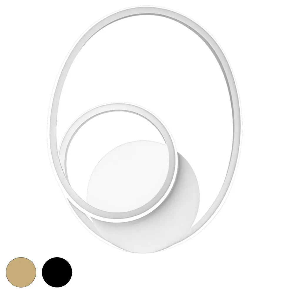 Applique GEA LUCE – DIVA Alluminio LED 3000K