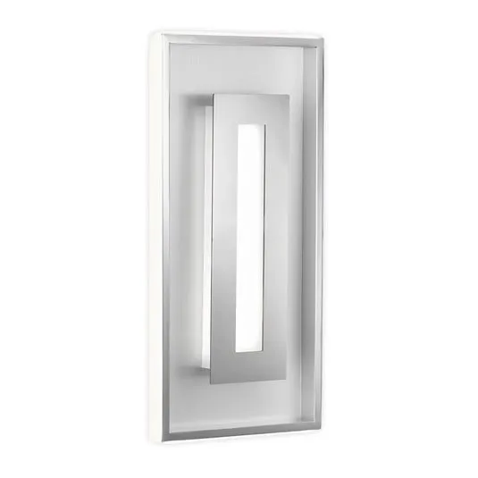 Applique LED Bug, dimming, cromo/alu