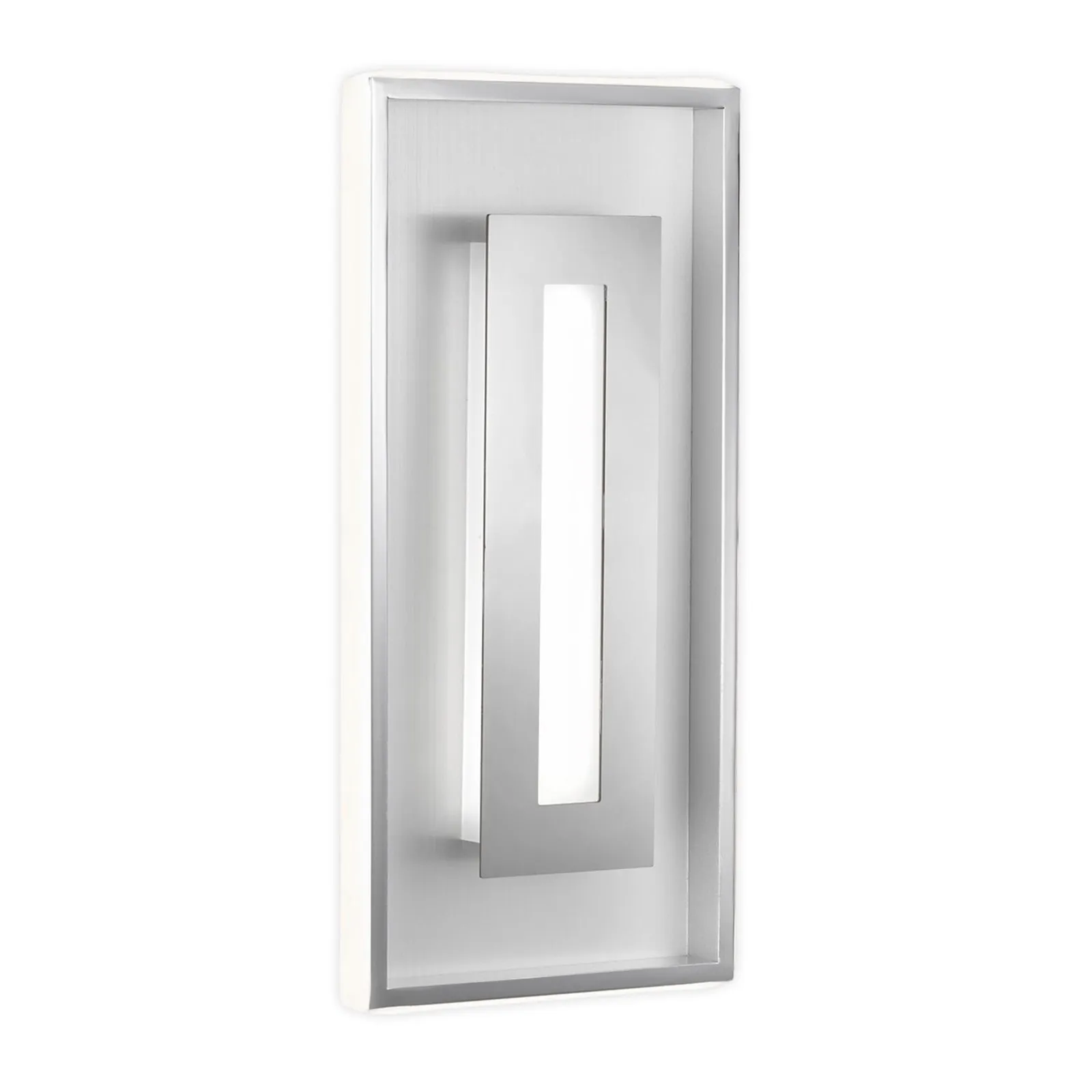 Applique LED Bug, dimming, cromo/alu