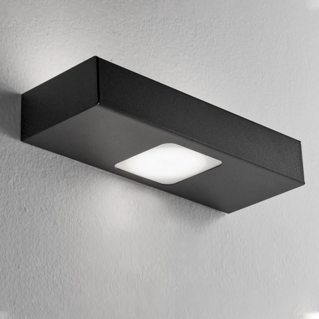 Applique moderna Illuminando UP-DOW2+1SLAN GX53 LED metallo parete