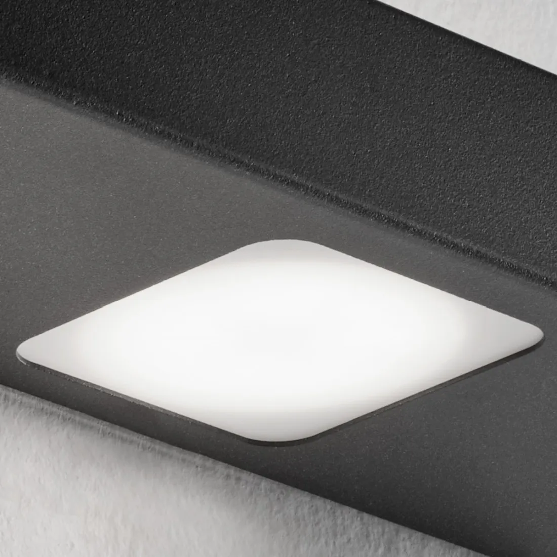 Applique moderna Illuminando UP-DOW2+1SLAN GX53 LED metallo parete