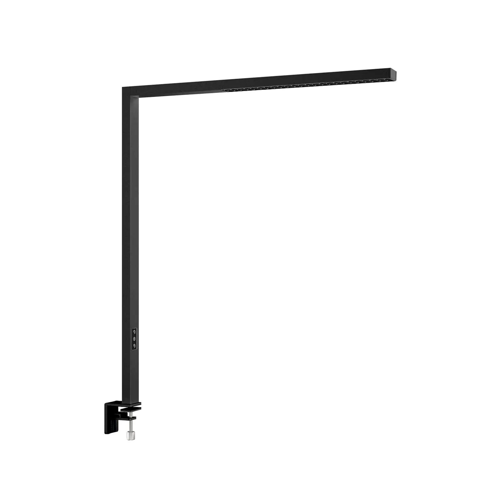 Arcchio Lampada LED a morsetto per ufficio Jolinda, nero, alluminio, dimmerabile