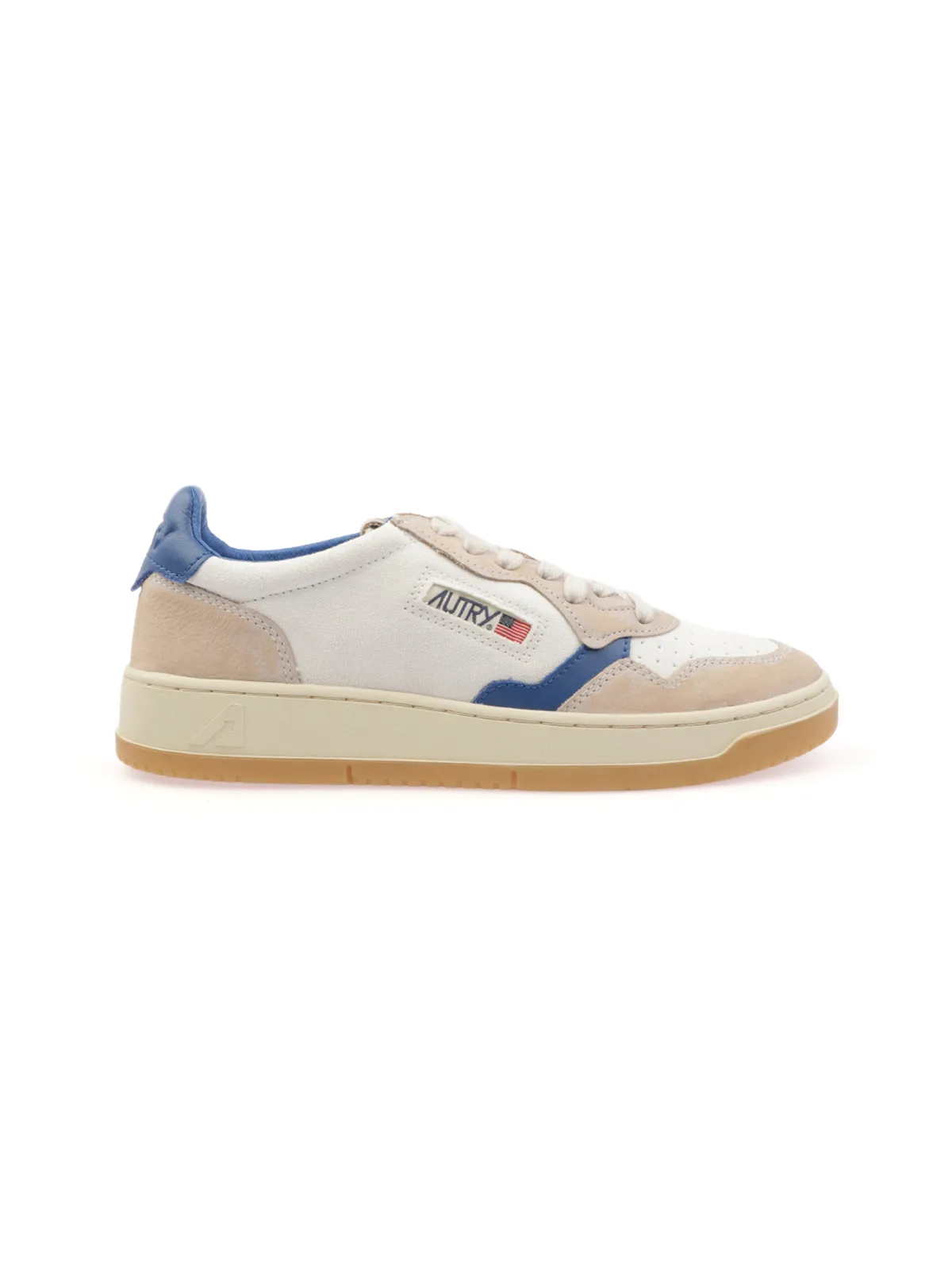 AUTRY ---------- Sneakers Uomo Medalist Low in Suede e Tessuto ---------