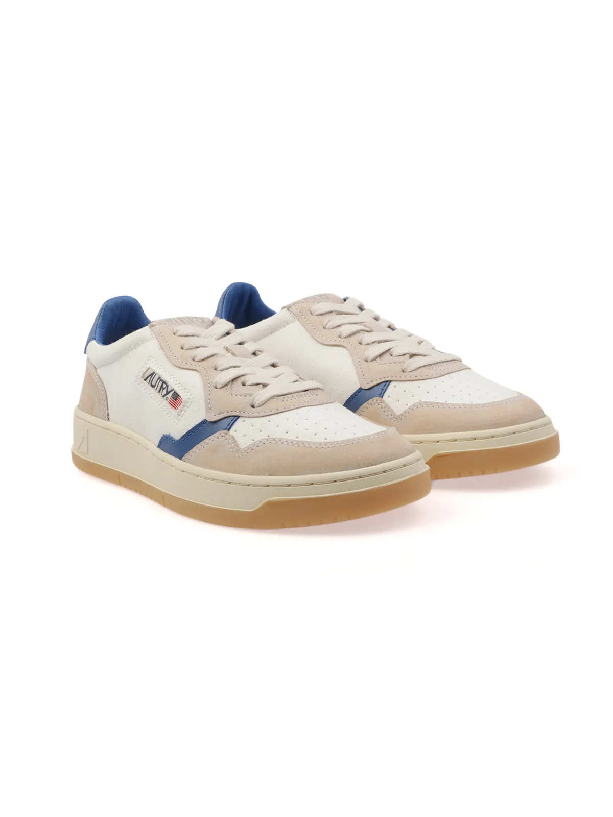 AUTRY ---------- Sneakers Uomo Medalist Low in Suede e Tessuto ---------
