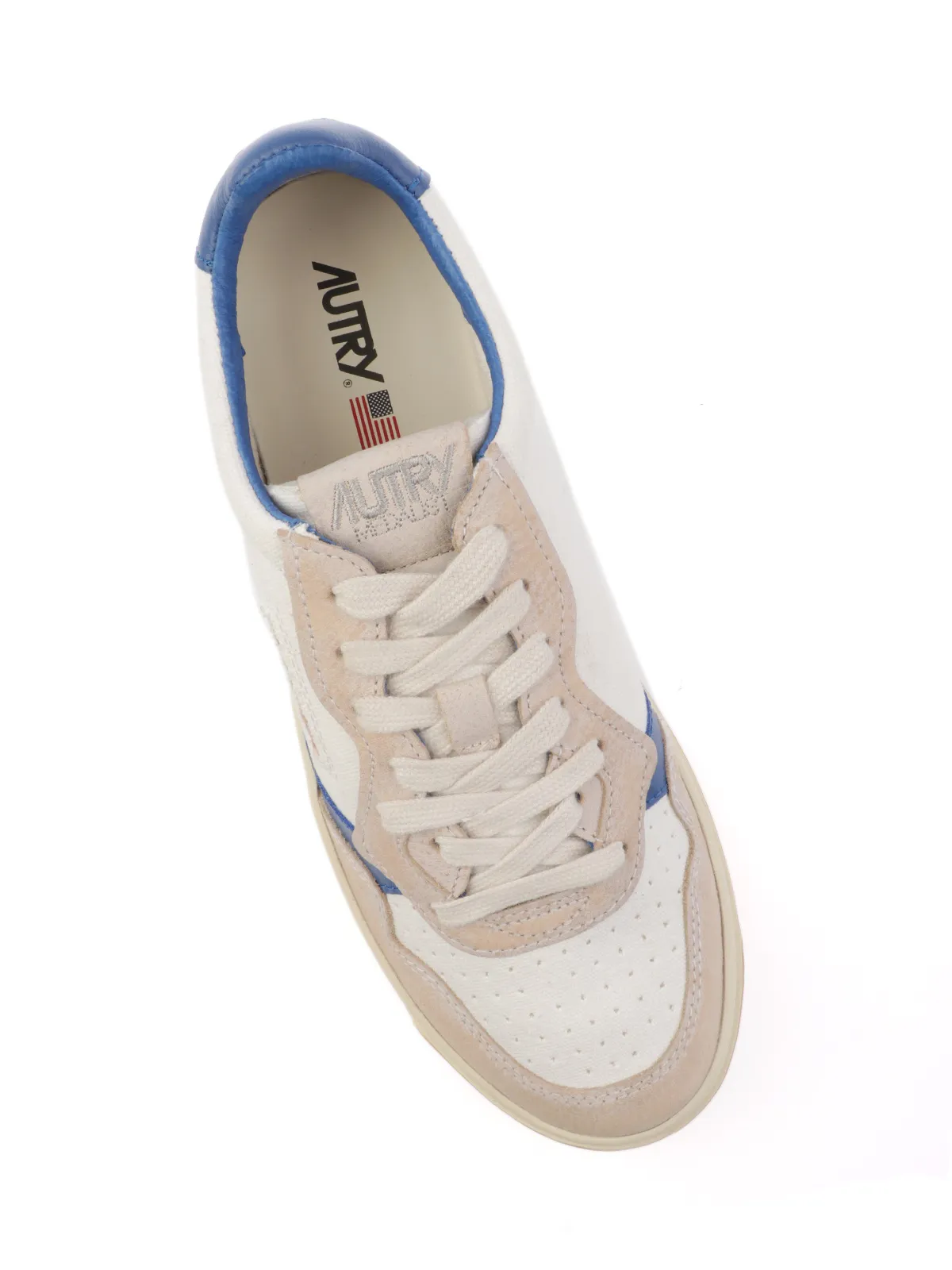 AUTRY ---------- Sneakers Uomo Medalist Low in Suede e Tessuto ---------
