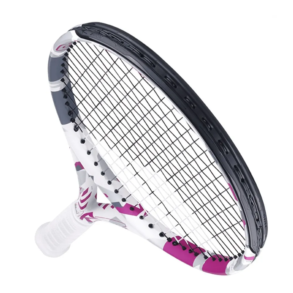 Babolat Racchetta Tennis Evo Aero Bianco Grigio Rosa Uomo