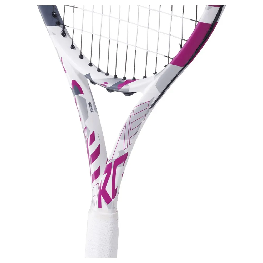 Babolat Racchetta Tennis Evo Aero Bianco Grigio Rosa Uomo