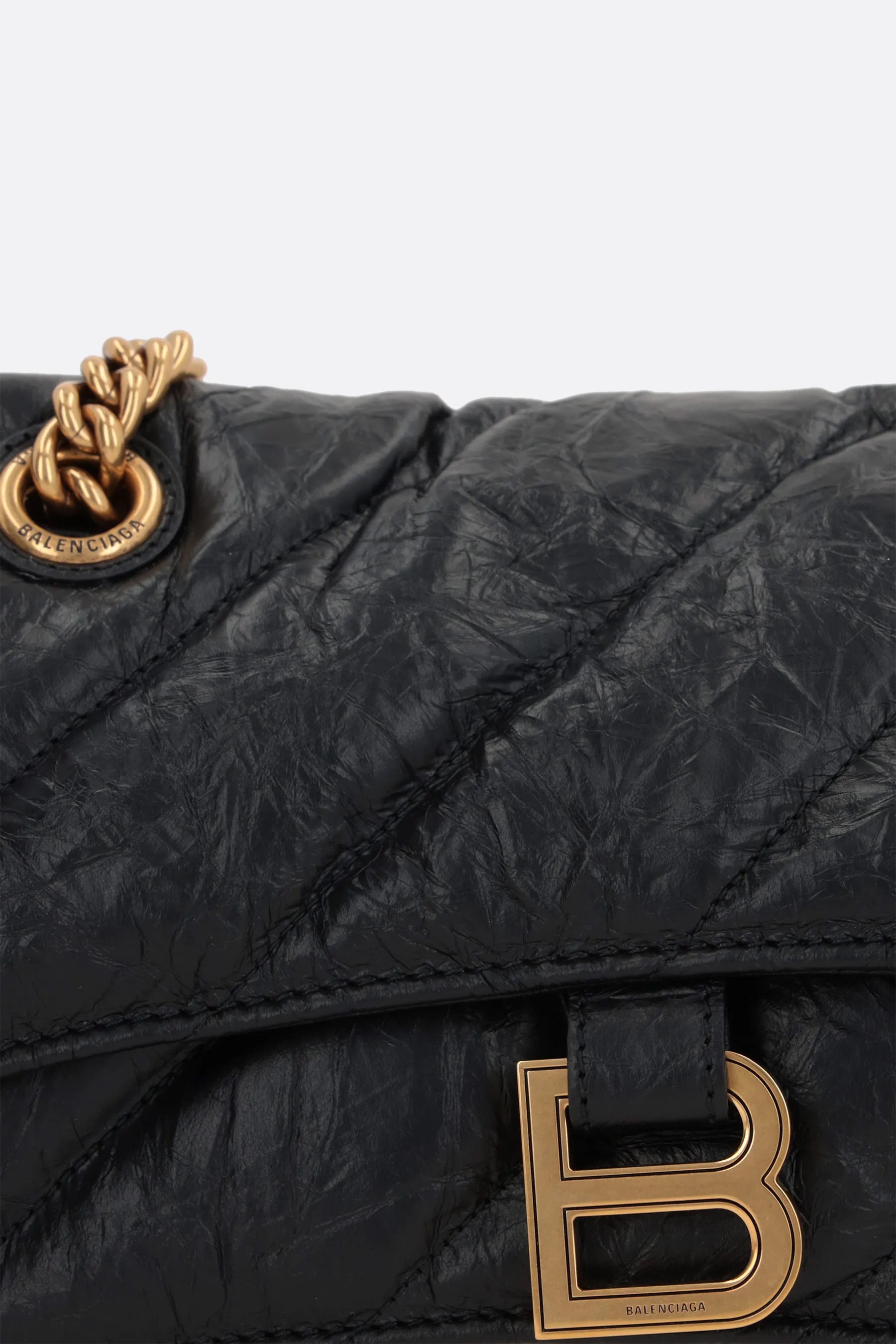  BALENCIAGA borsa a spalla Crush small in pelle matelassé 