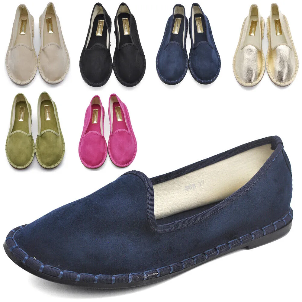 Ballerine Friulane Scarpe Veneziane Donna In Velluto o ecopelle laminato 608