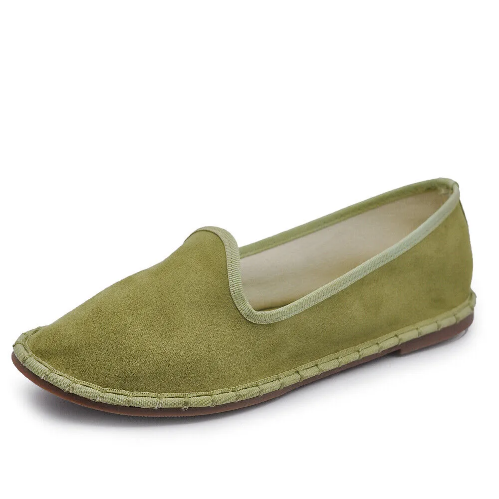 Ballerine Friulane Scarpe Veneziane Donna In Velluto o ecopelle laminato 608