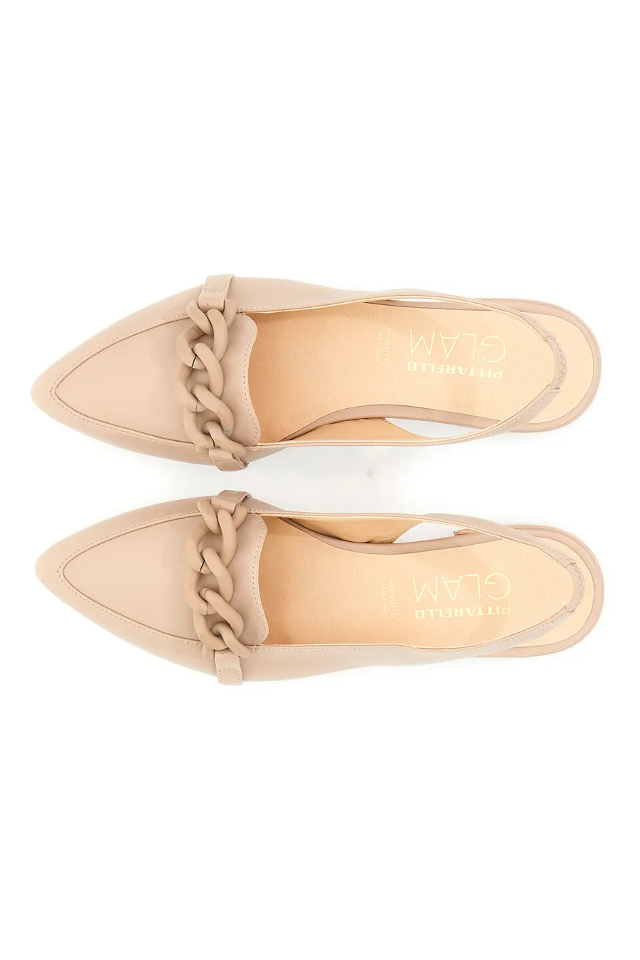 Ballerine Slingback Nude Pittarello Glam 6057