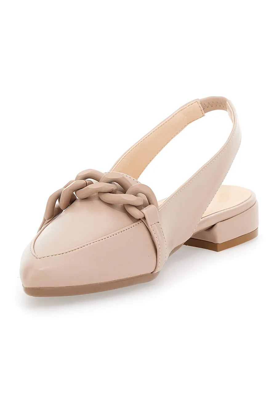 Ballerine Slingback Nude Pittarello Glam 6057