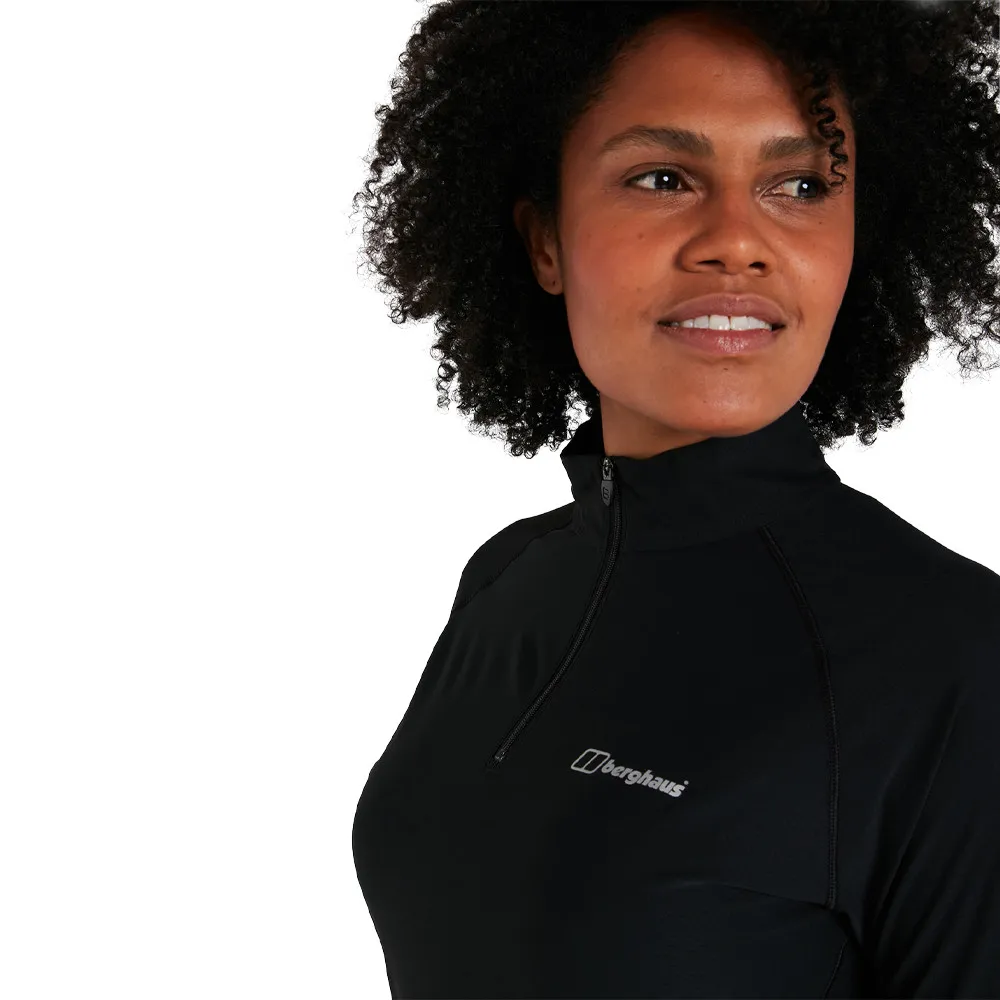 Berghaus 24/7 Tech per donna Manica lunga Cerniera Top - AW24