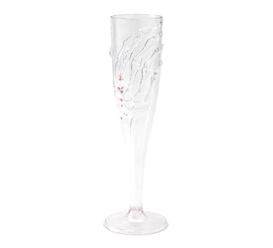 Bicchiere da champagne per Halloween in vari colori