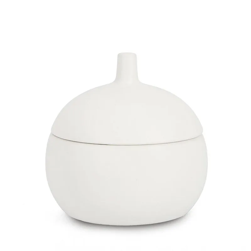 Bizzotto Candela c-coperchio Canister bianco ø14