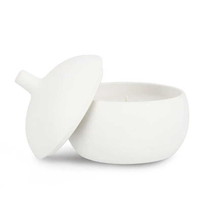Bizzotto Candela c-coperchio Canister bianco ø14