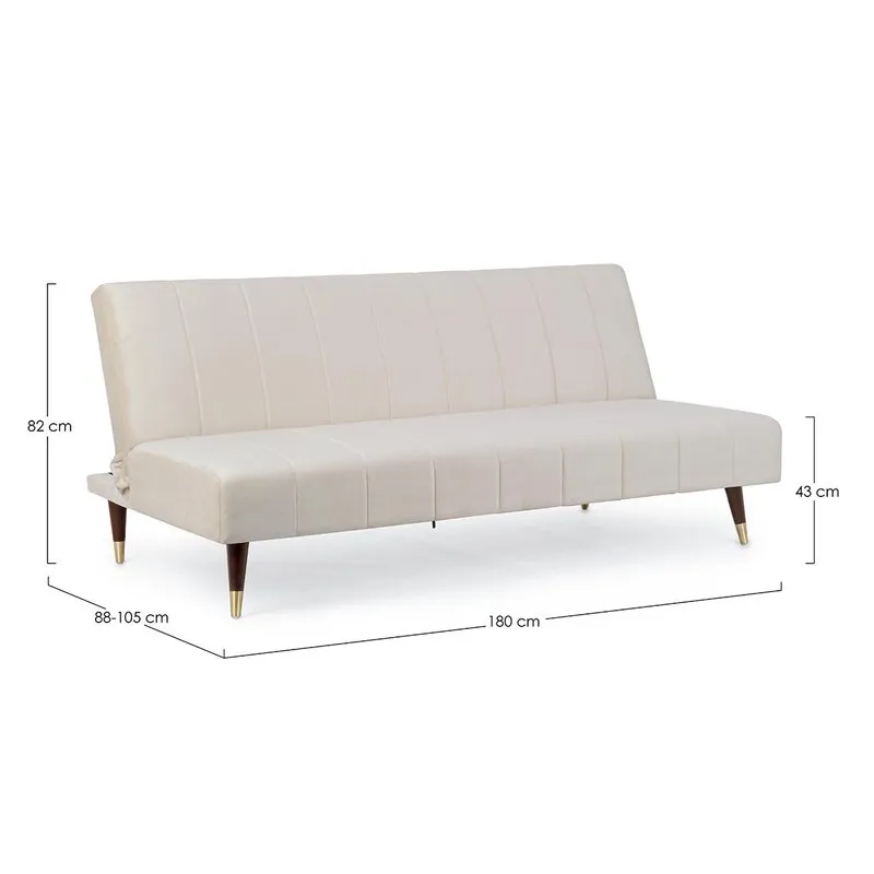 Bizzotto Divano letto 3p Alma beige