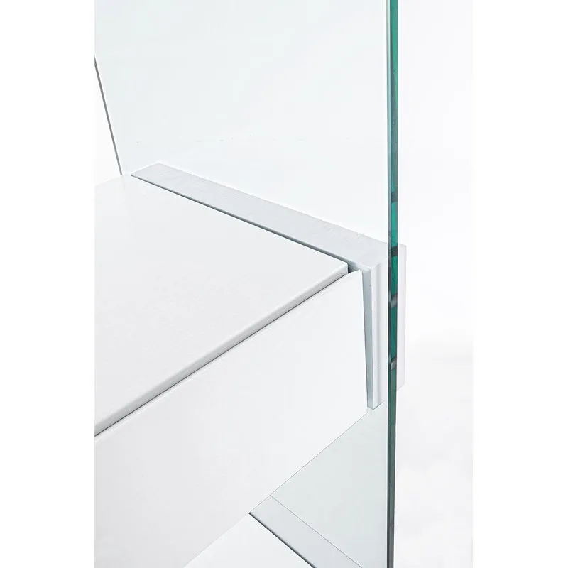 Bizzotto Libreria 4p-2c Line Wood bianco