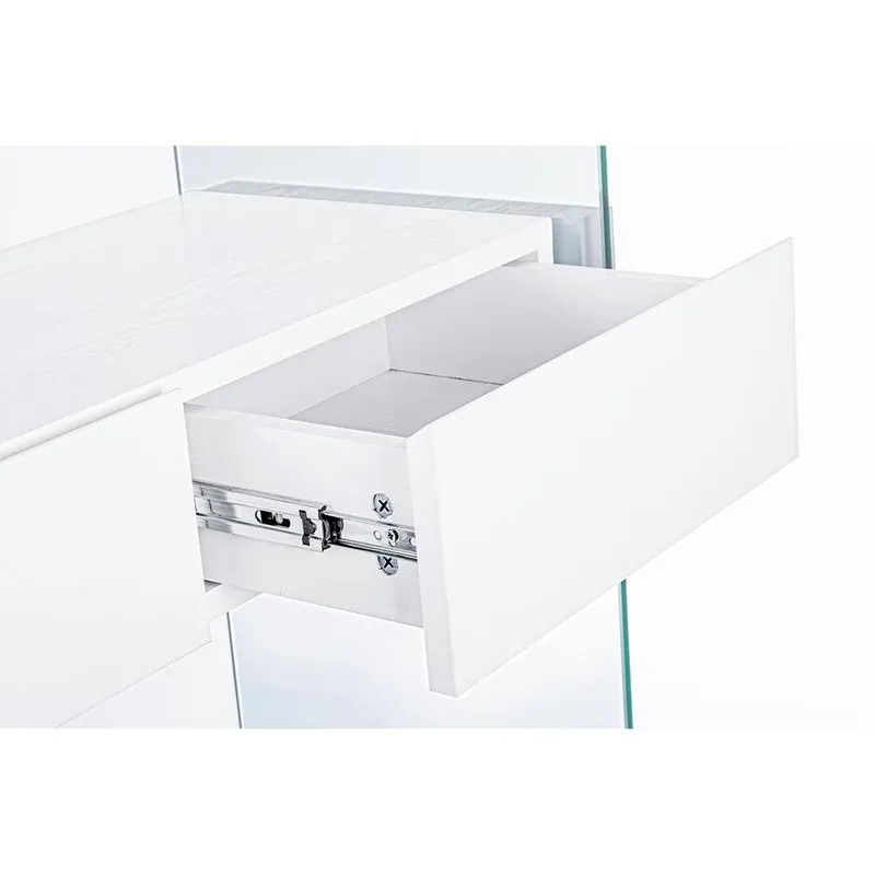 Bizzotto Libreria 4p-2c Line Wood bianco