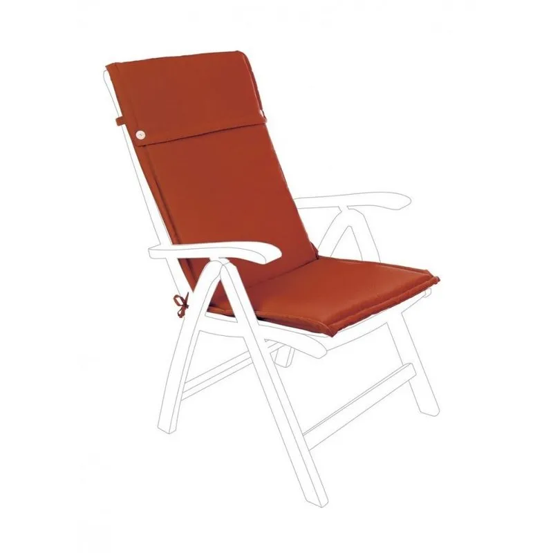 Bizzotto outdoor Cuscino poly180 rosso aranc schien alto