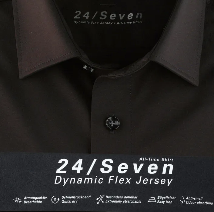 Black jersey shirt olymp modern fit