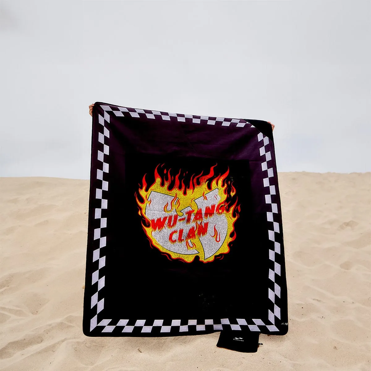 Blocks On Fire Park Blanket
