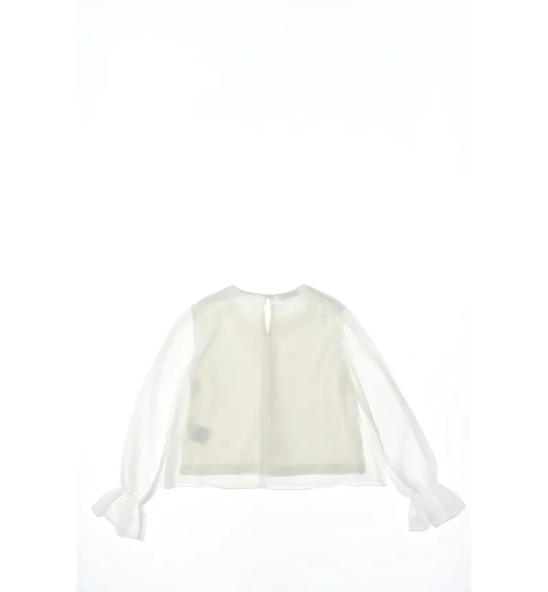 Blusa con volant