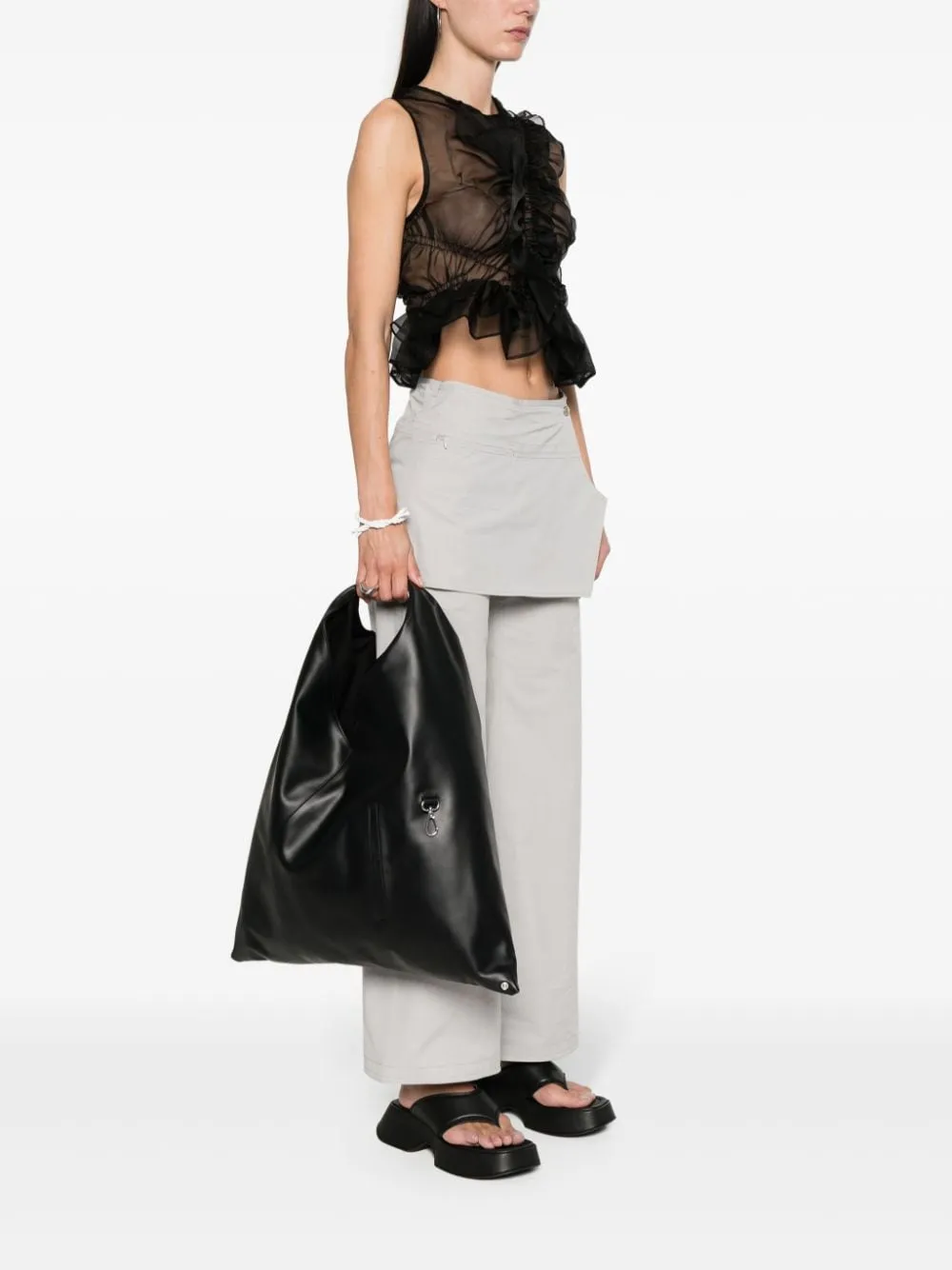 Borsa a mano Japanese in nero - donna