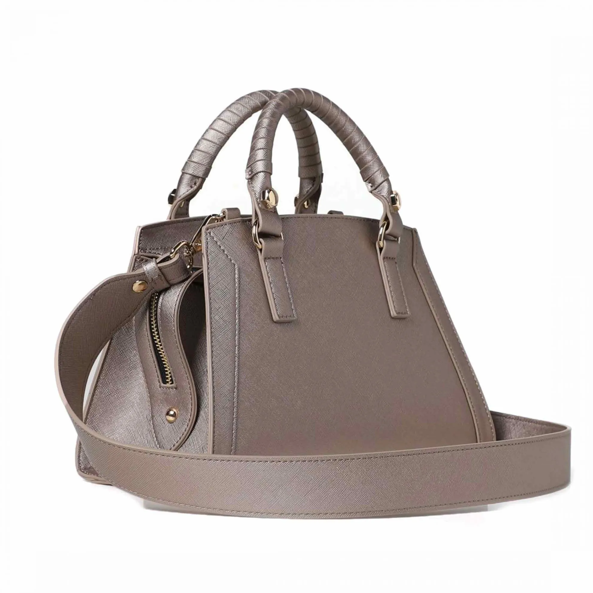 Borsa a mano mirama small in saffiano