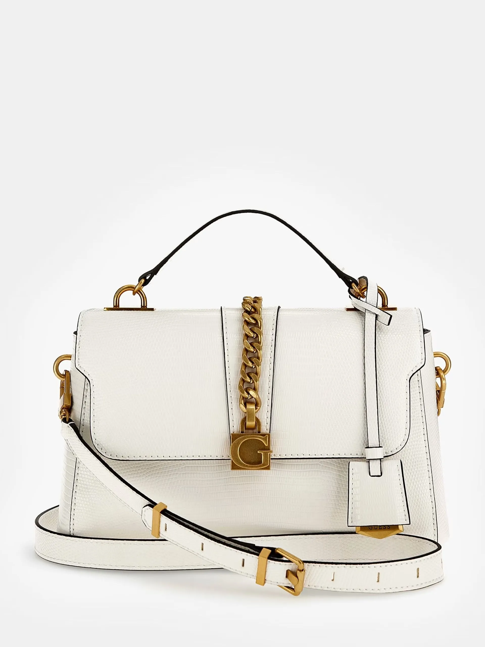 Borsa a mano tiberia stampa cocco guess
