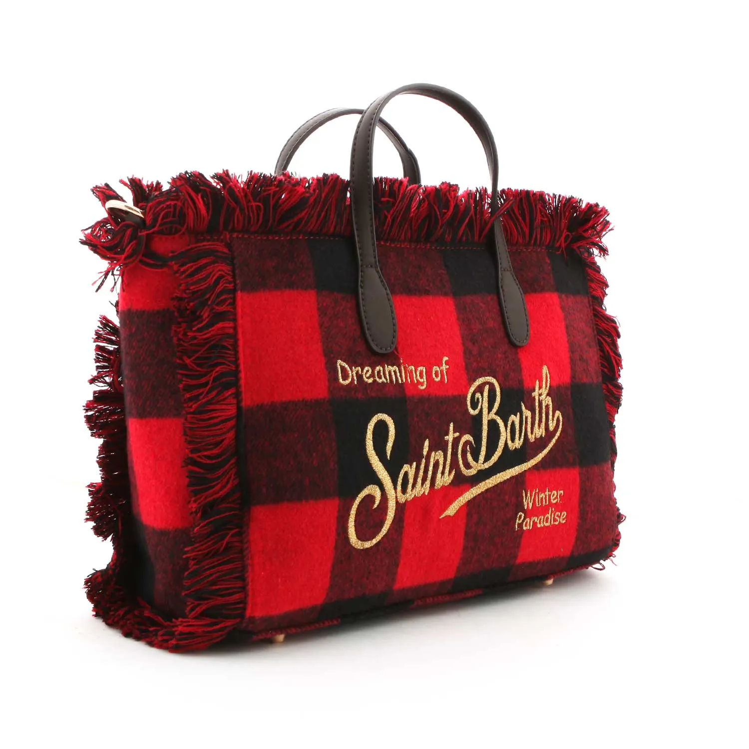 Borsa A Quadri Bambina Girl