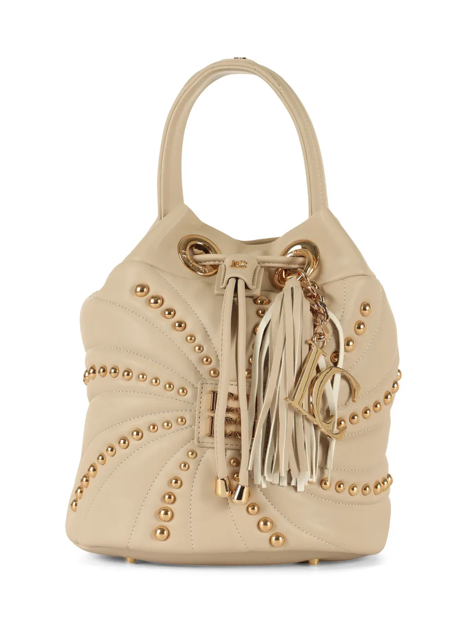 Borsa a secchiello OYSTER STUDS