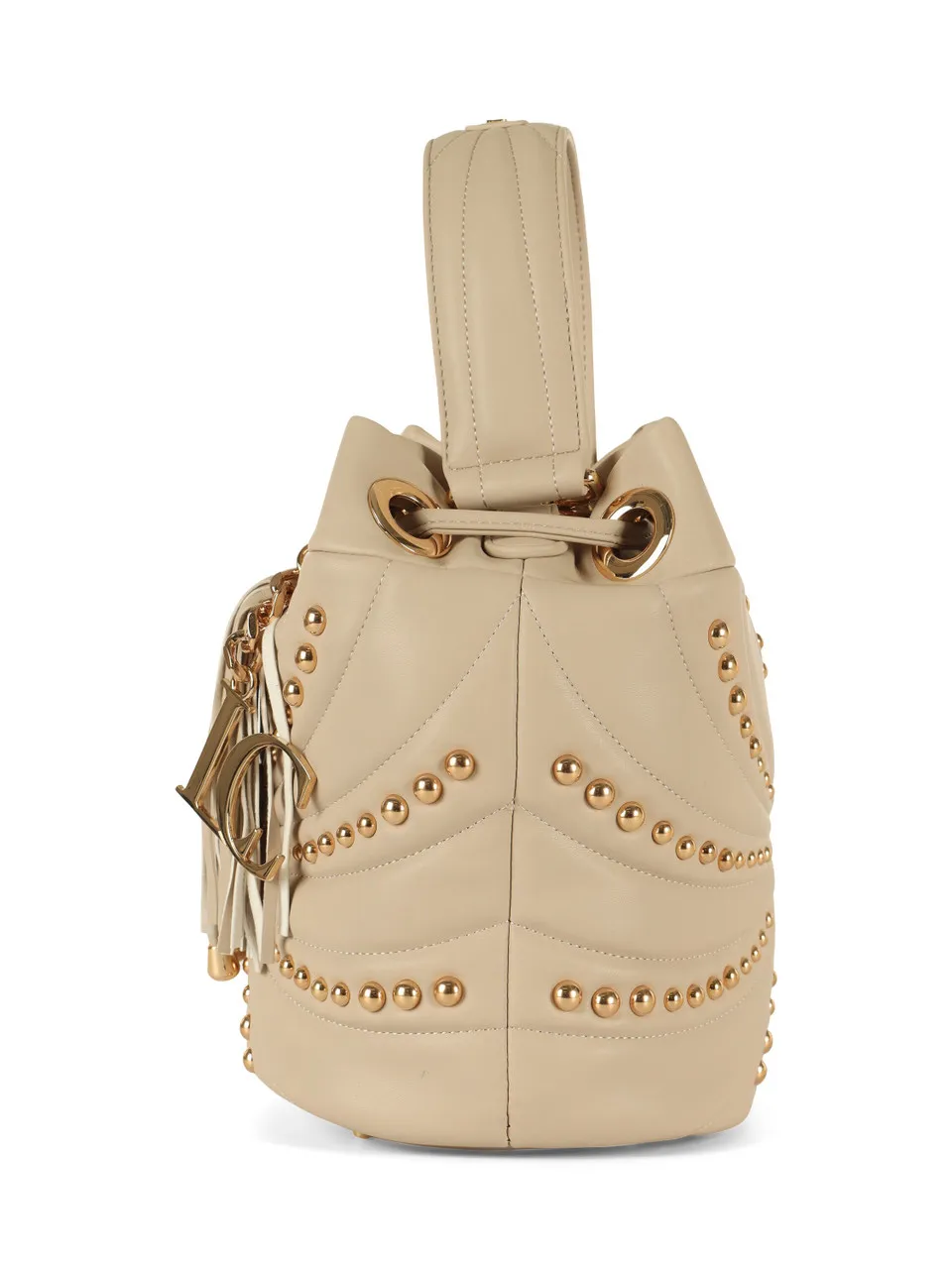 Borsa a secchiello OYSTER STUDS
