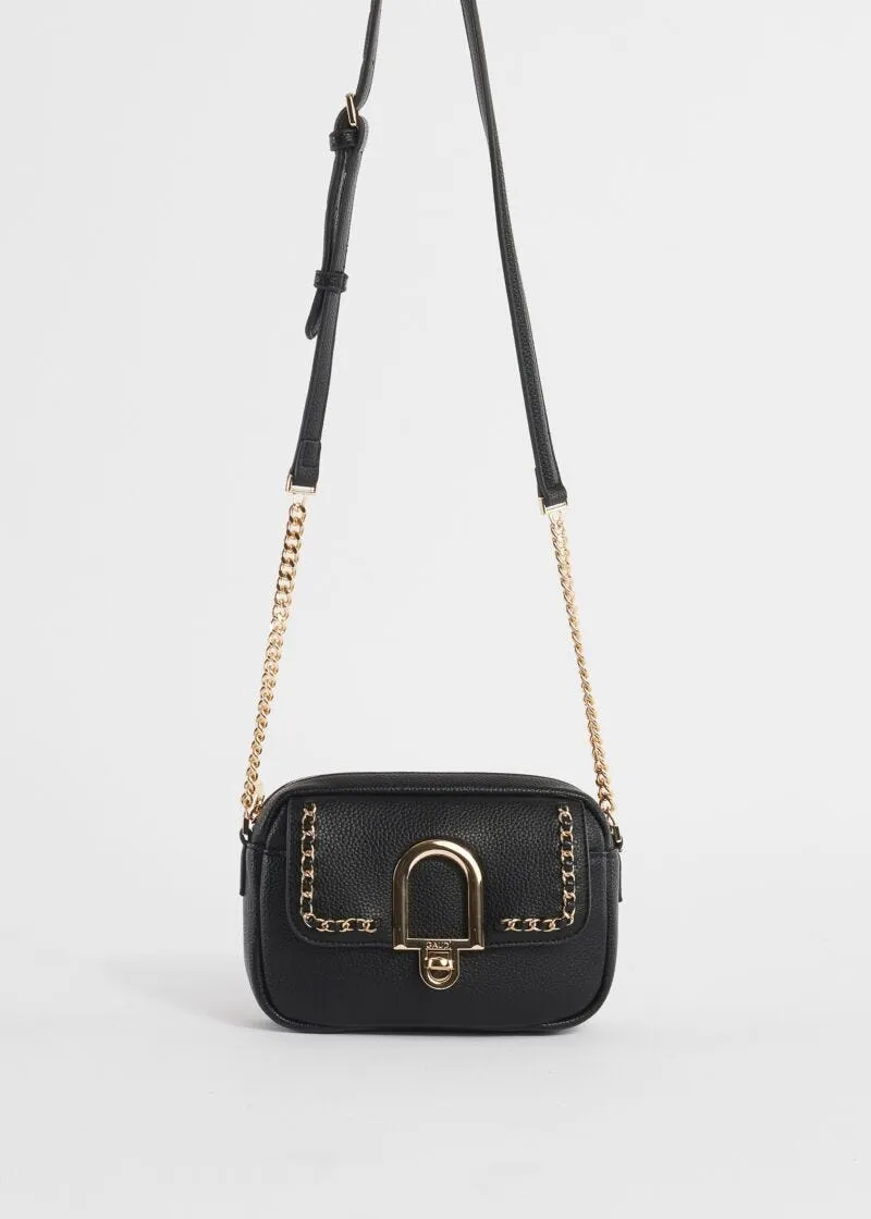 Borsa crossbody con catene
